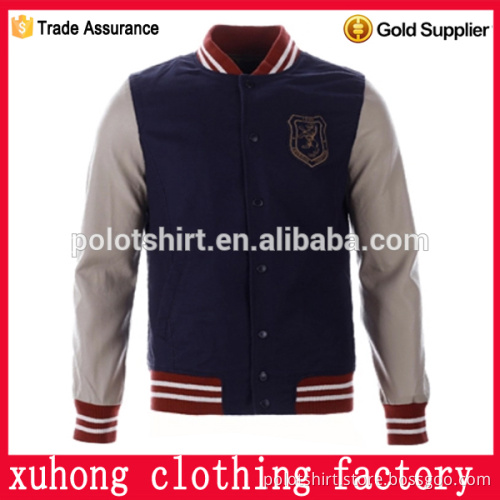 Fashion Winter Custom Logo Baseball Varsity Jacket